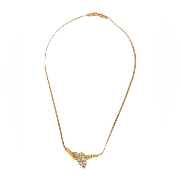 Givenchy Jewelry - Givenchy Vintage Crystal Necklace in very good condition